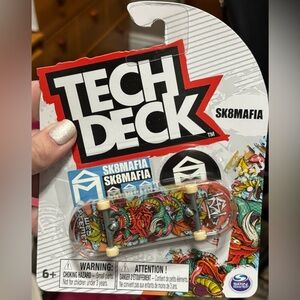 Tech Deck Ultra Rare Sk8 Mafia Fingerboard & Decals